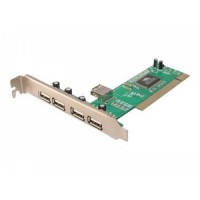 LOGILINK - SCHEDA PCI USB2.0 LOGILINK PC0028 4+1PORT